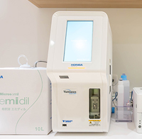 感染の重症度を予測する血算と炎症反応蛋白（CRP）の測定器